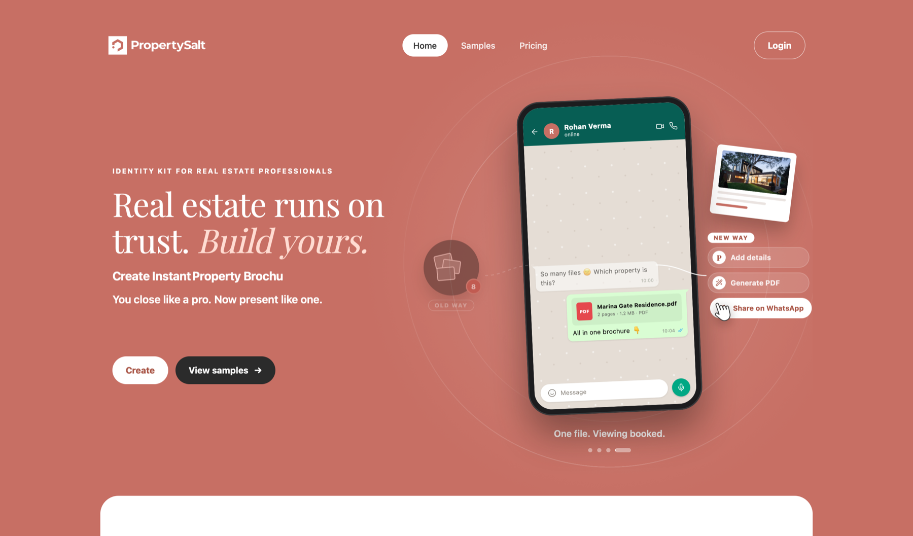PropertySalt home page